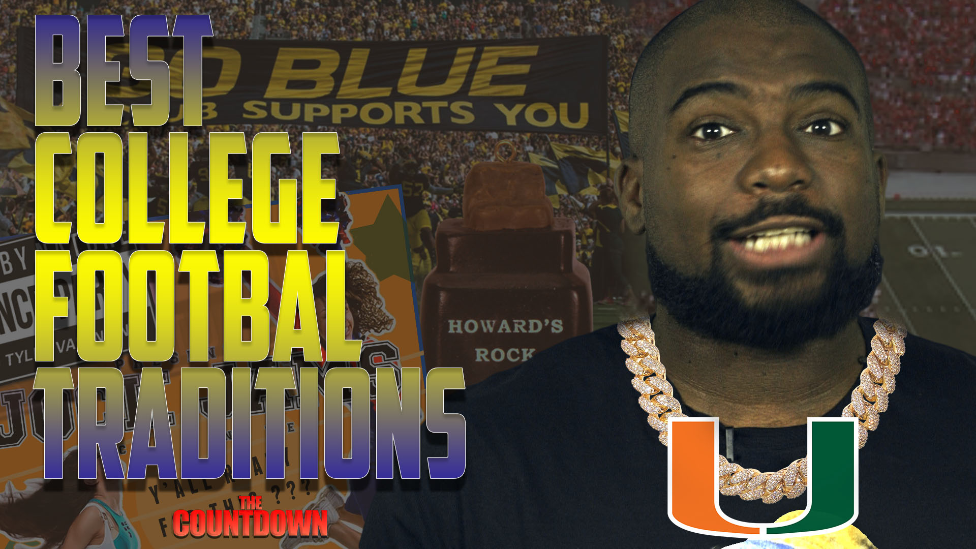 10 Greatest College Football Traditions | The Countdown | DeQwan Young